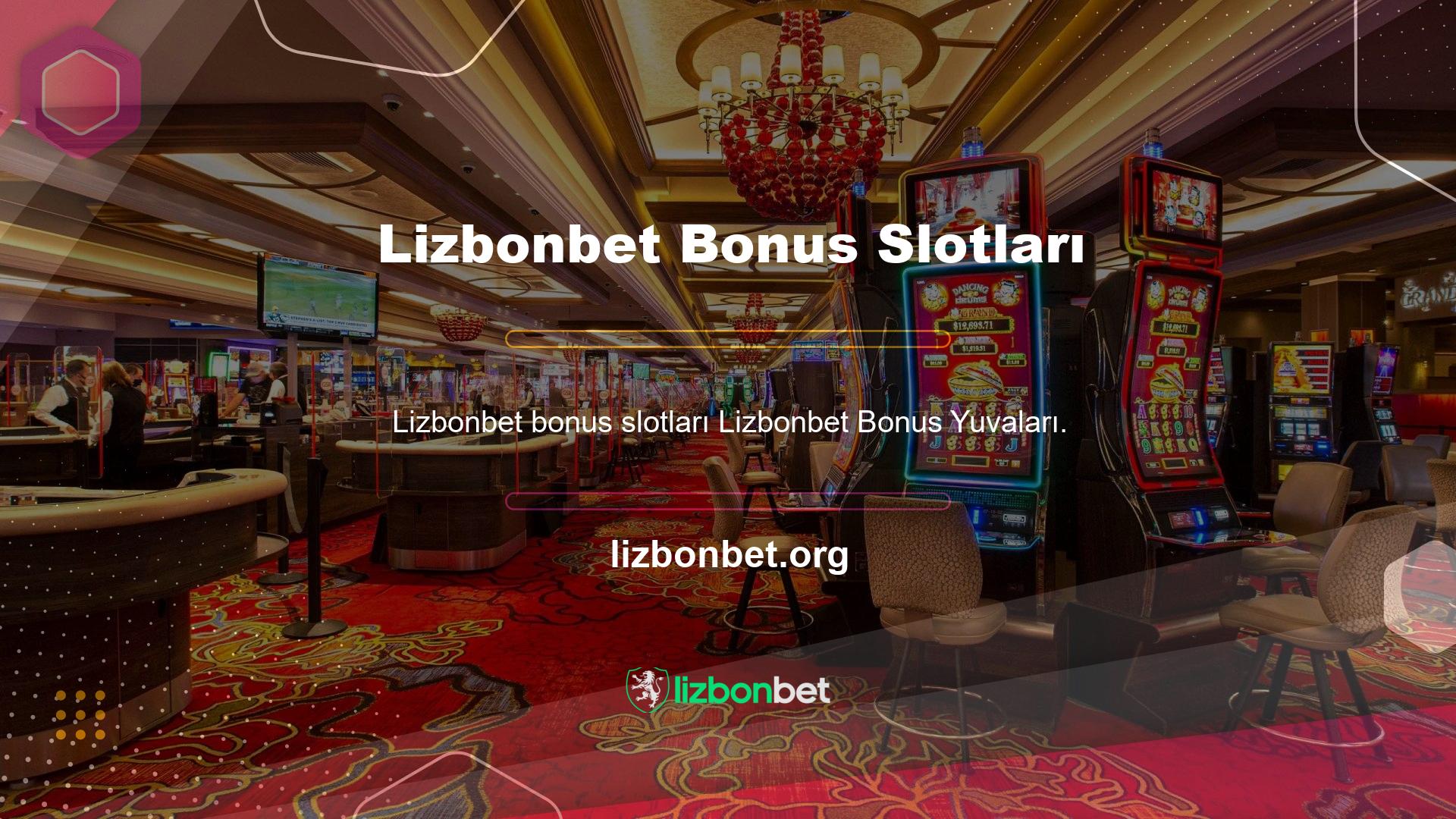 Birçok sitede bulunmayan bir slot oyunu olan Lizbonbet bu site tarafından oluşturuldu