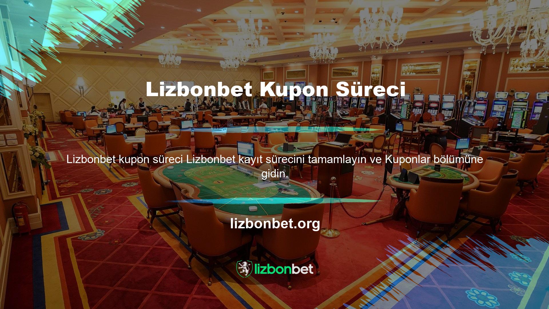 Lizbonbet Bahis Bileti Kullanıcı hesabınızda oluşturduğunuz bahislerin nasıl okunacağını okur
